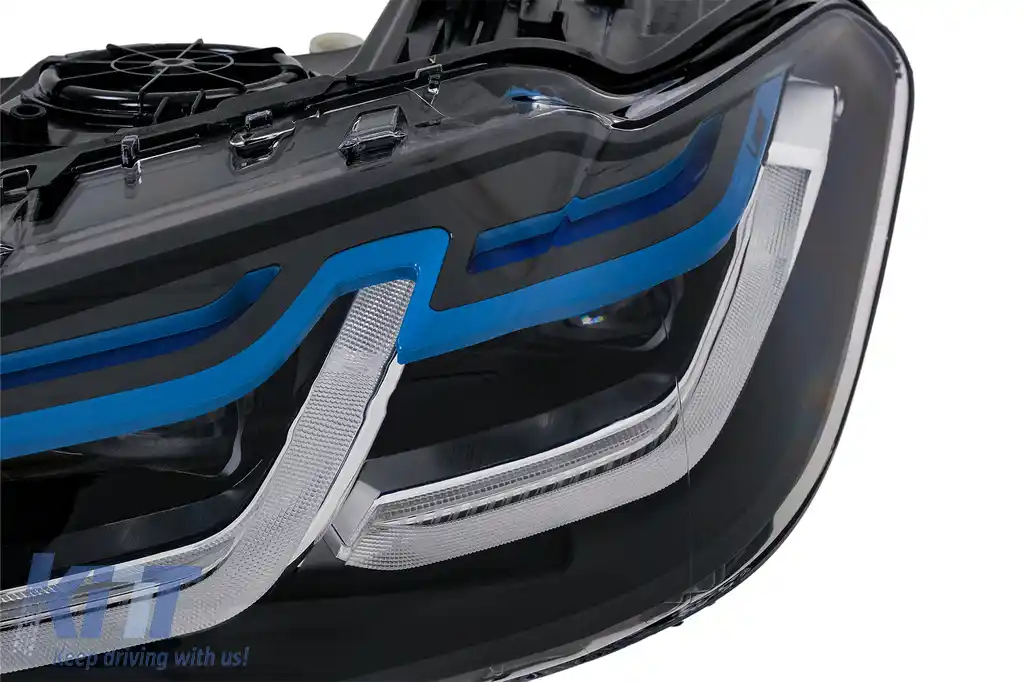 Faruri LED compatibil cu BMW Seria 5 G30 G31 Sedan Touring (2017-2019) LCI Design-image-6211503