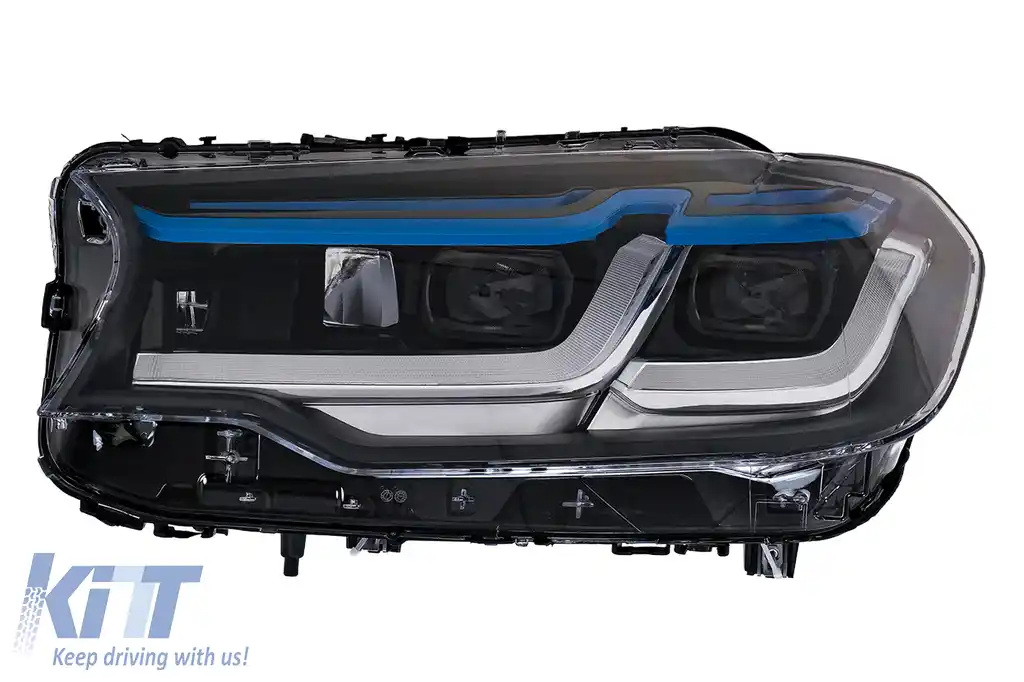 Faruri LED compatibil cu BMW Seria 5 G30 G31 Sedan Touring (2017-2019) LCI Design-image-6211507