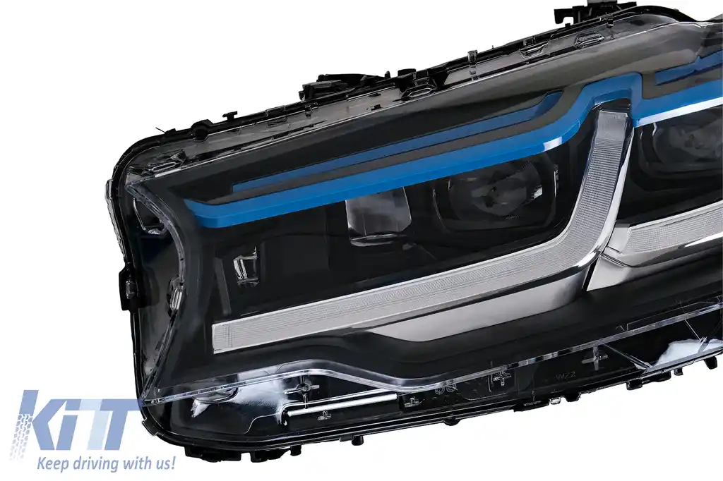 Faruri LED compatibil cu BMW Seria 5 G30 G31 Sedan Touring (2017-2019) LCI Design-image-6211513