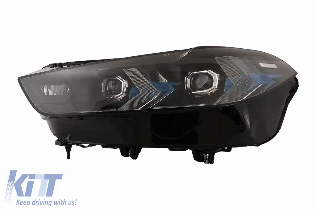 Faruri LED compatibil cu BMW X5 G05 X6 G06 (2019-2022) upgrade de la Laser la 2024 LCI Design-image-6108304