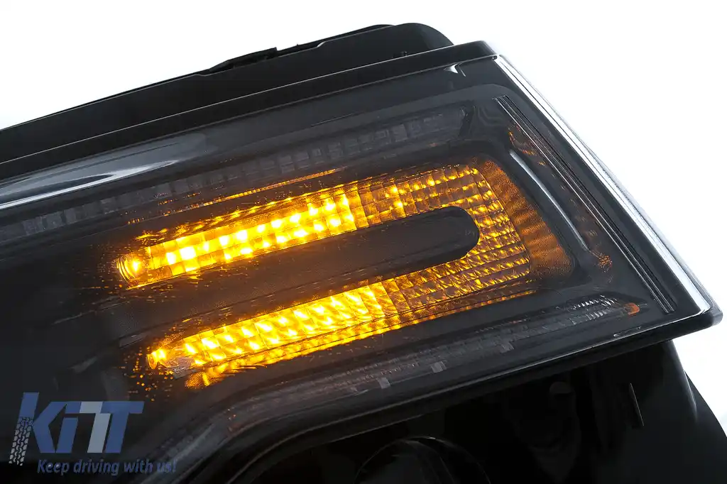 Faruri LED compatibil cu Jeep Grand Cherokee IV WK2 Facelift (2014-2020) Semnal Dinamic-image-6110612