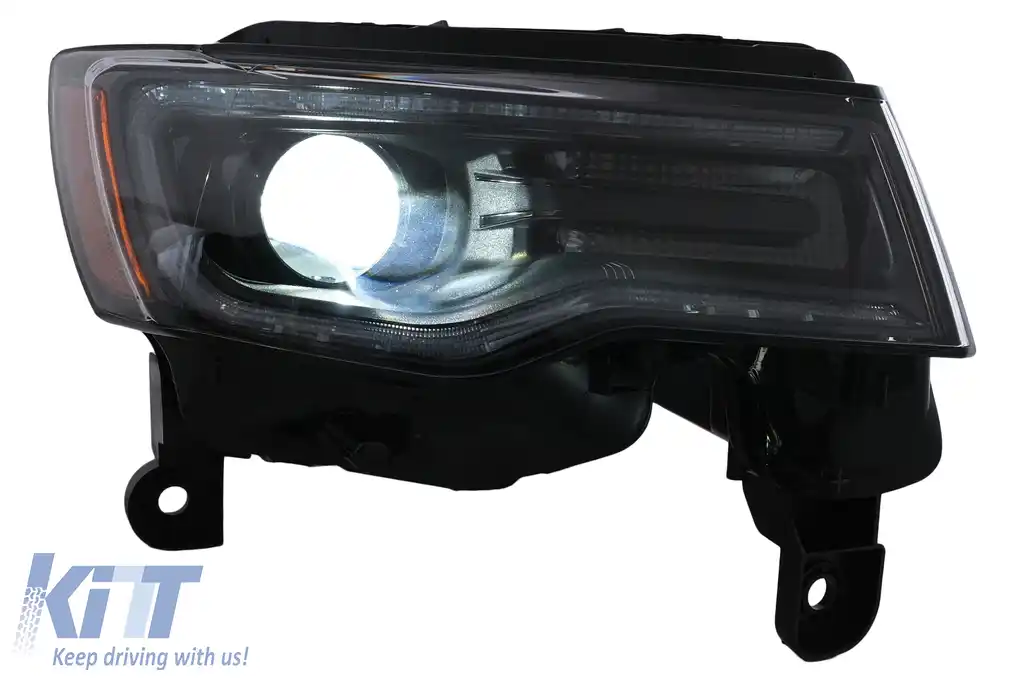 Faruri LED compatibil cu Jeep Grand Cherokee IV WK2 Facelift (2014-2020) Semnal Dinamic-image-6110614