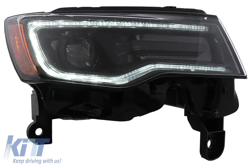 Faruri LED compatibil cu Jeep Grand Cherokee IV WK2 Facelift (2014-2020) Semnal Dinamic-image-6110617