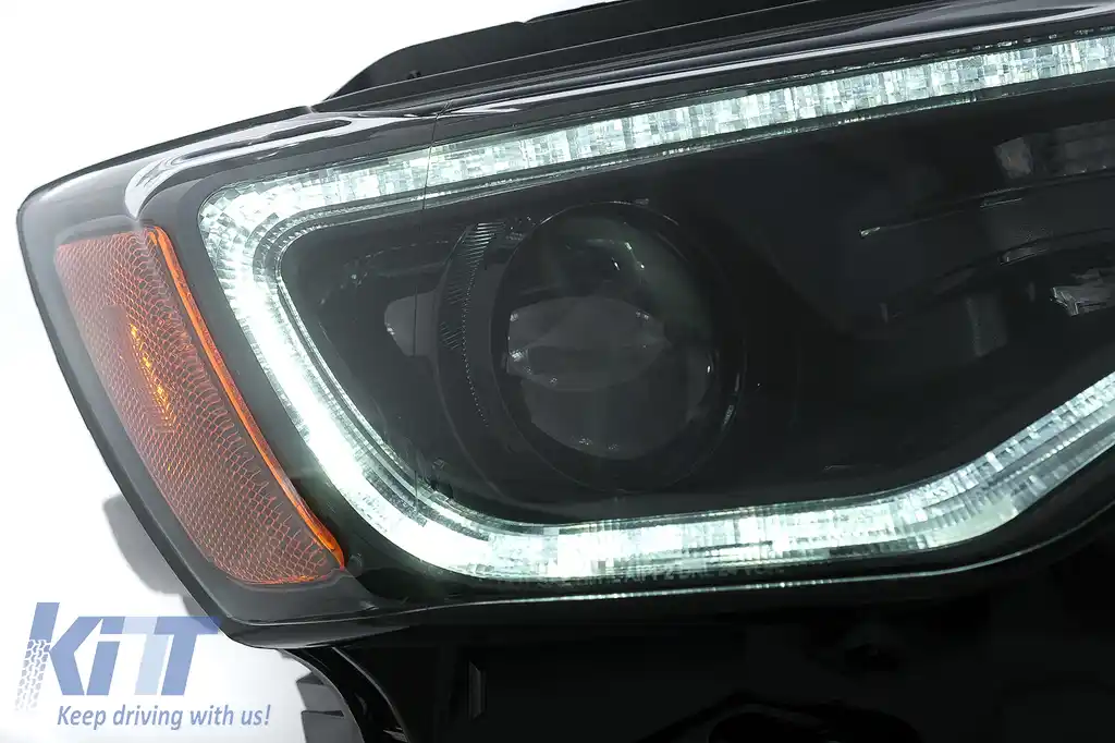 Faruri LED compatibil cu Jeep Grand Cherokee IV WK2 Facelift (2014-2020) Semnal Dinamic-image-6110618