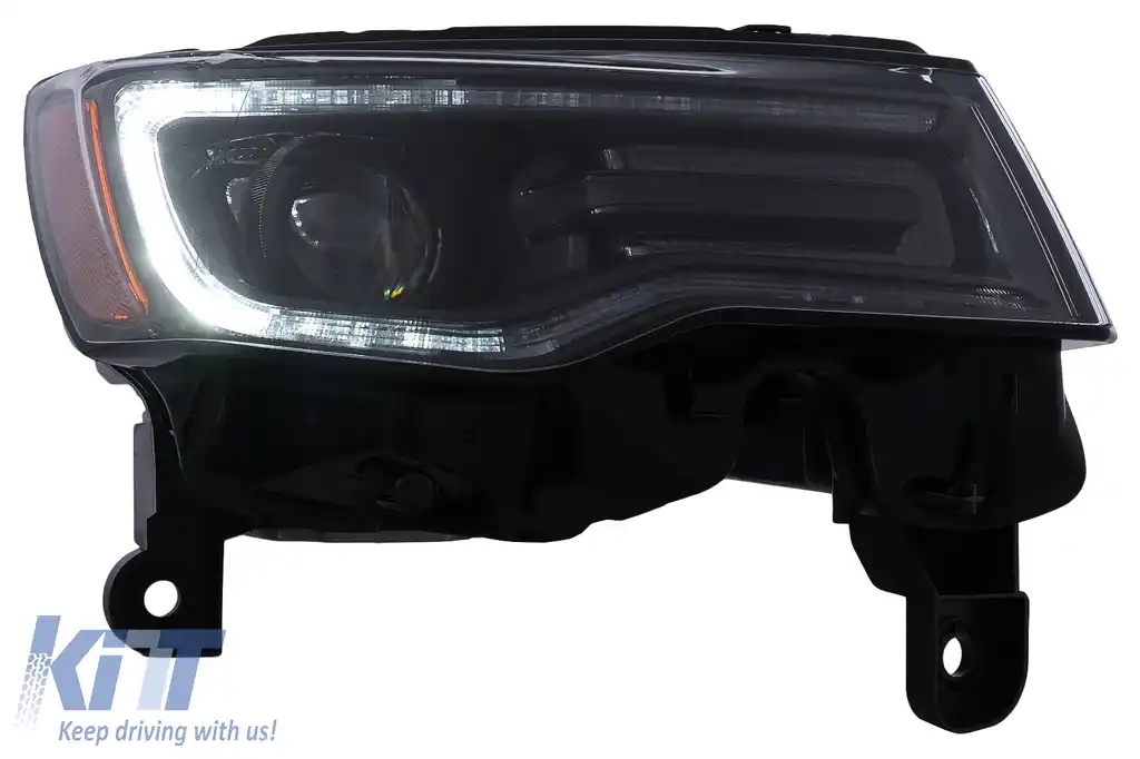 Faruri LED compatibil cu Jeep Grand Cherokee IV WK2 Facelift (2014-2020) Semnal Dinamic-image-6110621