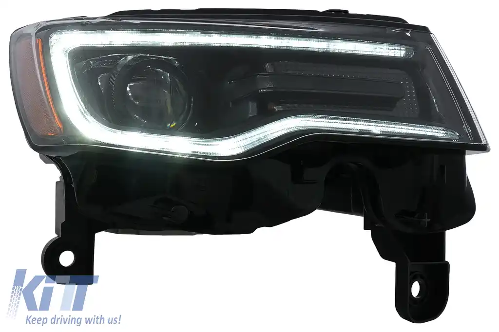 Faruri LED compatibil cu Jeep Grand Cherokee IV WK2 Facelift (2014-2020) Semnal Dinamic-image-6110623