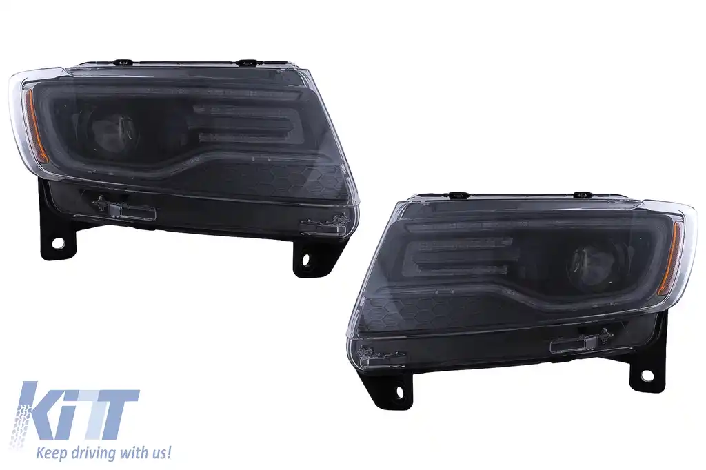 Faruri LED compatibil cu Jeep Grand Cherokee IV WK2 (2011-2013) Semnal Dinamic-image-6110586