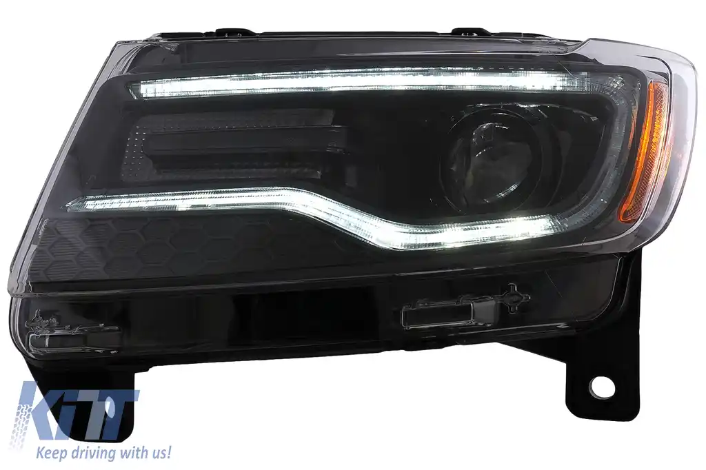 Faruri LED compatibil cu Jeep Grand Cherokee IV WK2 (2011-2013) Semnal Dinamic-image-6110598