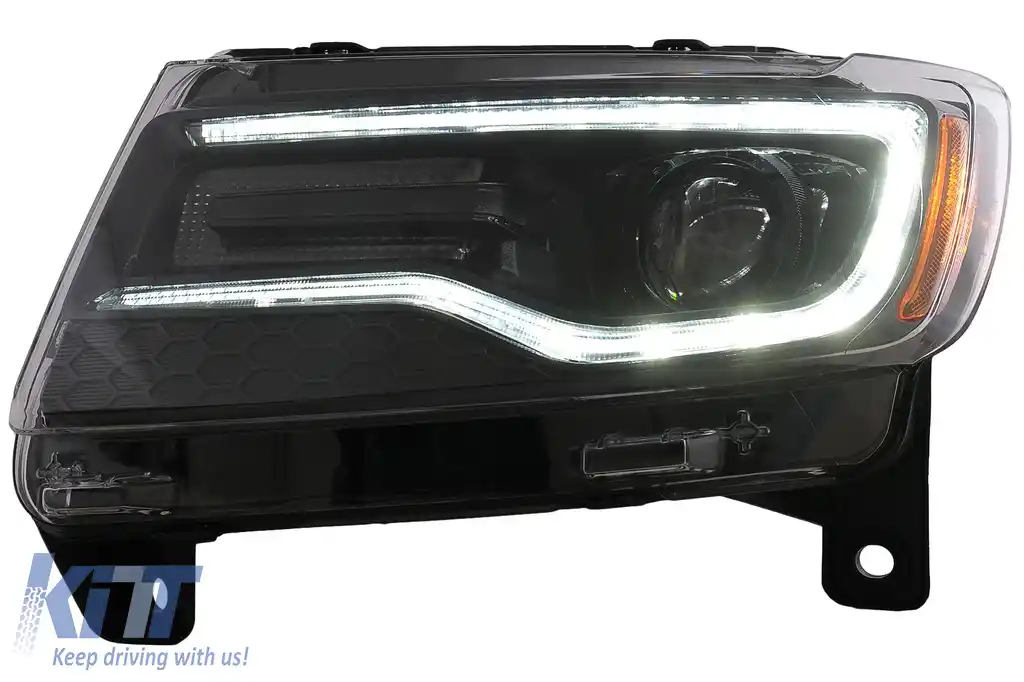 Faruri LED compatibil cu Jeep Grand Cherokee IV WK2 (2011-2013) Semnal Dinamic-image-6110599