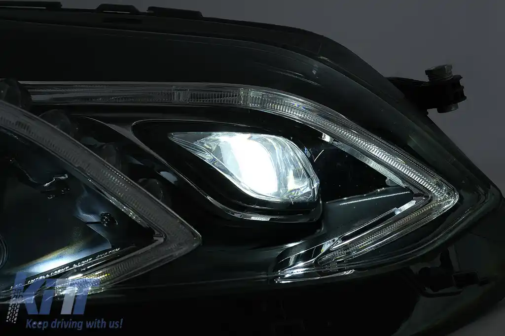 Faruri LED compatibil cu Mercedes E-Class W212 (2009-2012) Facelift Design-image-6100115