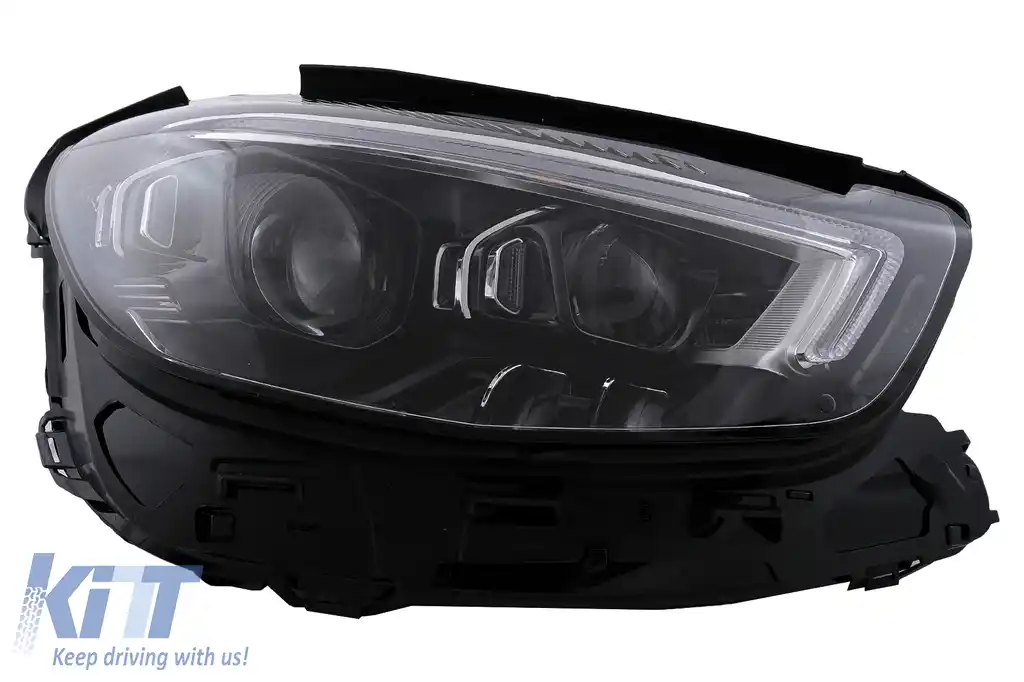 Faruri LED compatibil cu Mercedes E-Class W213 (2016-2019) doar impreuna cu conversie catre 2020 Facelift-image-6103286