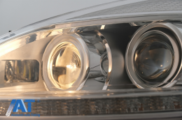 Faruri LED compatibil cu Mercedes W221 S-Class (2005-2009) Facelift Look LHD-image-6074997