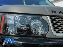 Faruri LED compatibil cu Range Rover Sport L320 (2009-2013) Facelift Design-image-5992663