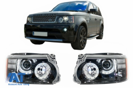 Faruri LED compatibil cu Range Rover Sport L320 (2009-2013) Facelift Design-image-6087366