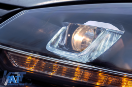 Faruri LED compatibil cu VW Golf 6 VI (2008-2013) Design Golf 7 3D U Design Semnal LED Dinamic-image-6091488