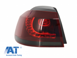 Faruri LED compatibil cu VW Golf 6 VI (2008-2013) Design Golf 7 3D U Design Semnal LED Dinamic cu Stopuri LED R20-image-6021155