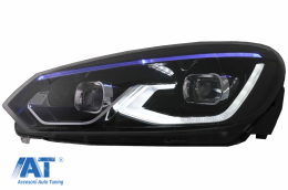 Faruri LED compatibil cu VW Golf 6 VI (2008-2013) conversie Golf 8 Look-image-6082511