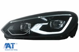Faruri LED compatibil cu VW Golf 6 VI (2008-2013) conversie Golf 8 Look-image-6082520