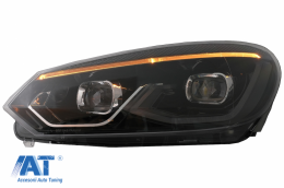Faruri LED compatibil cu VW Golf 6 VI (2008-2013) conversie Golf 8 Look-image-6082523
