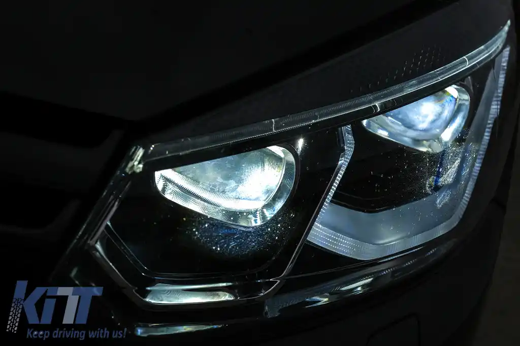 Faruri LED compatibil cu VW Golf 6 VI (2008-2013) conversie Golf 8 Look-image-6092516