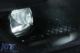Faruri LED compatibil cu VW Golf 6 VI (2008-2013) Facelift G7.5 Design Negru Semnalizare Secventiala LHD-image-6088139