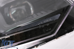 Faruri LED compatibil cu VW Golf 6 VI (2008-2013) Facelift G7.5 Design Negru Semnalizare Secventiala LHD-image-6088148