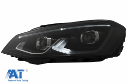 Faruri LED compatibil cu VW Golf 7 VII (2012-2017) conversie Golf 8 Look-image-6082547