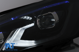Faruri LED compatibil cu VW Golf 7 VII (2012-2017) conversie Golf 8 Look-image-6082548