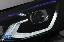 Faruri LED compatibil cu VW Golf 7 VII (2012-2017) conversie Golf 8 Look-image-6082549
