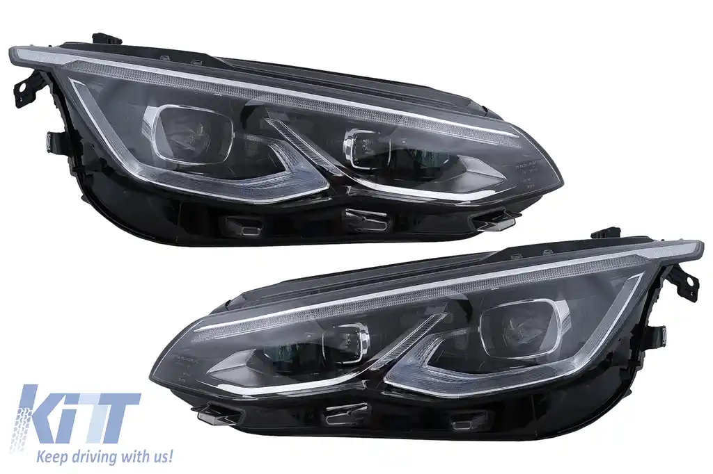 Faruri LED compatibil cu VW Golf 8 VIII (2020-2024) Semnal Dinamic Secvential