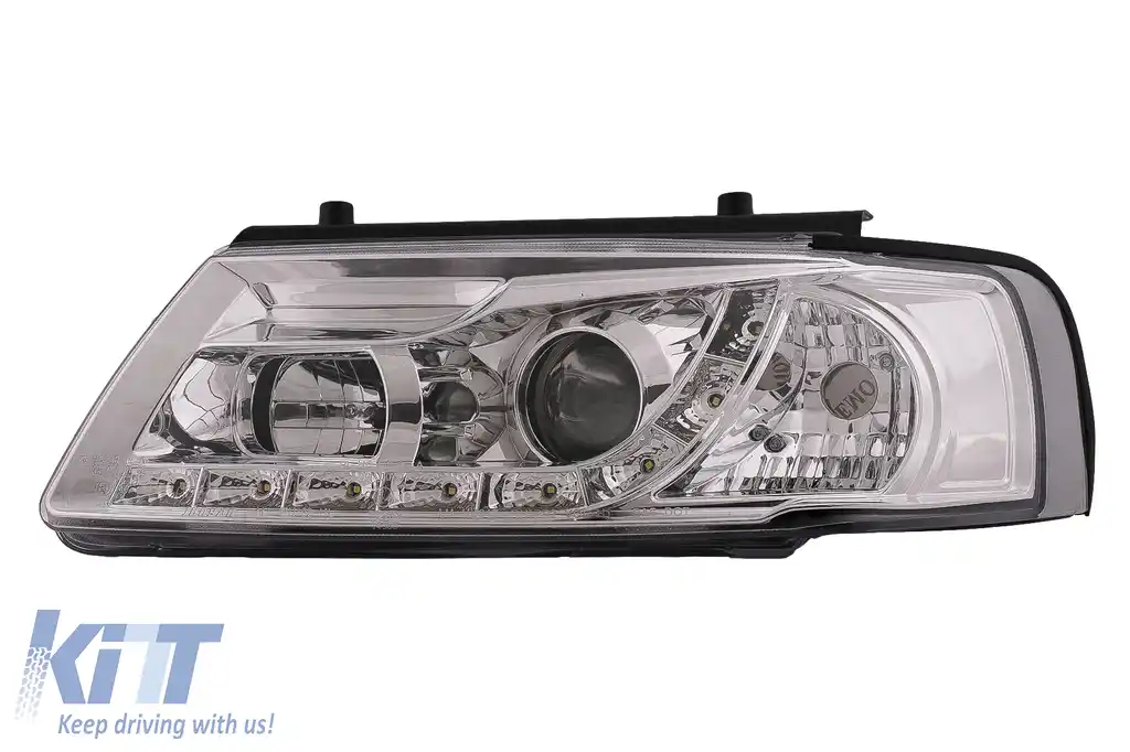 Faruri LED compatibil cu VW Passat B5 3B (11.1996-08.2000) Crom-image-6098282