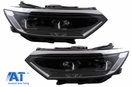 Faruri LED compatibil cu VW Passat B8 3G Facelift (2016-2019) 2020 Look cu Semnal Dinamic-image-6069508