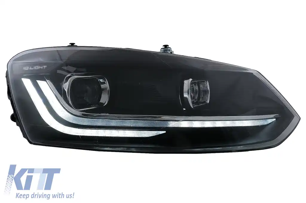 Faruri LED compatibil cu VW Polo 6R 6C (2010-2017) Semnalizare Dinamica-image-6032310