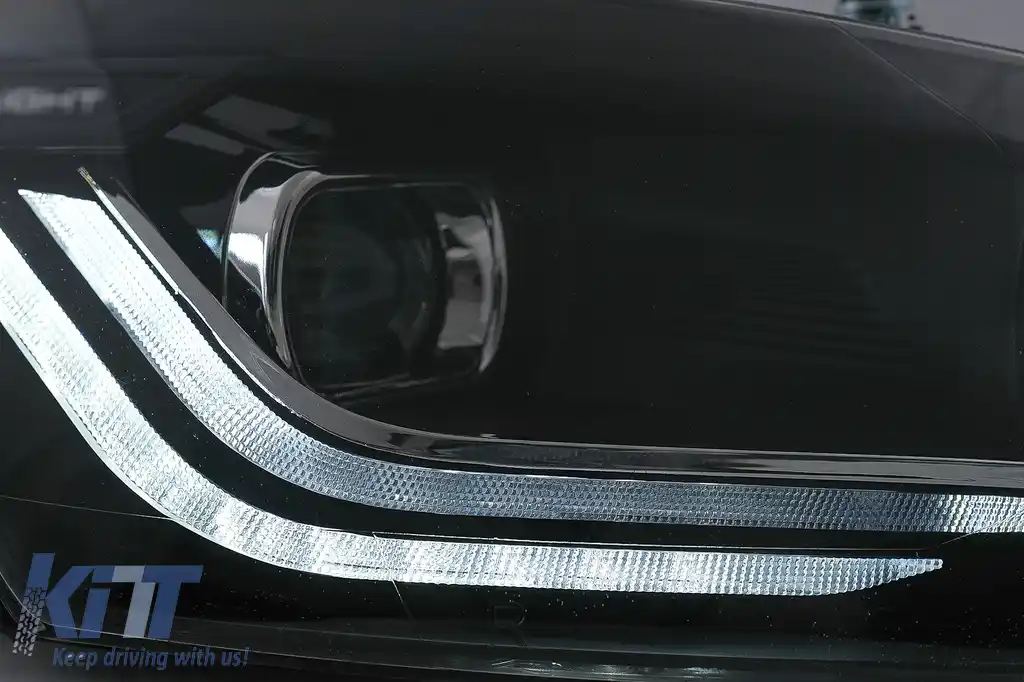 Faruri LED compatibil cu VW Polo 6R 6C (2010-2017) Semnalizare Dinamica-image-6032311