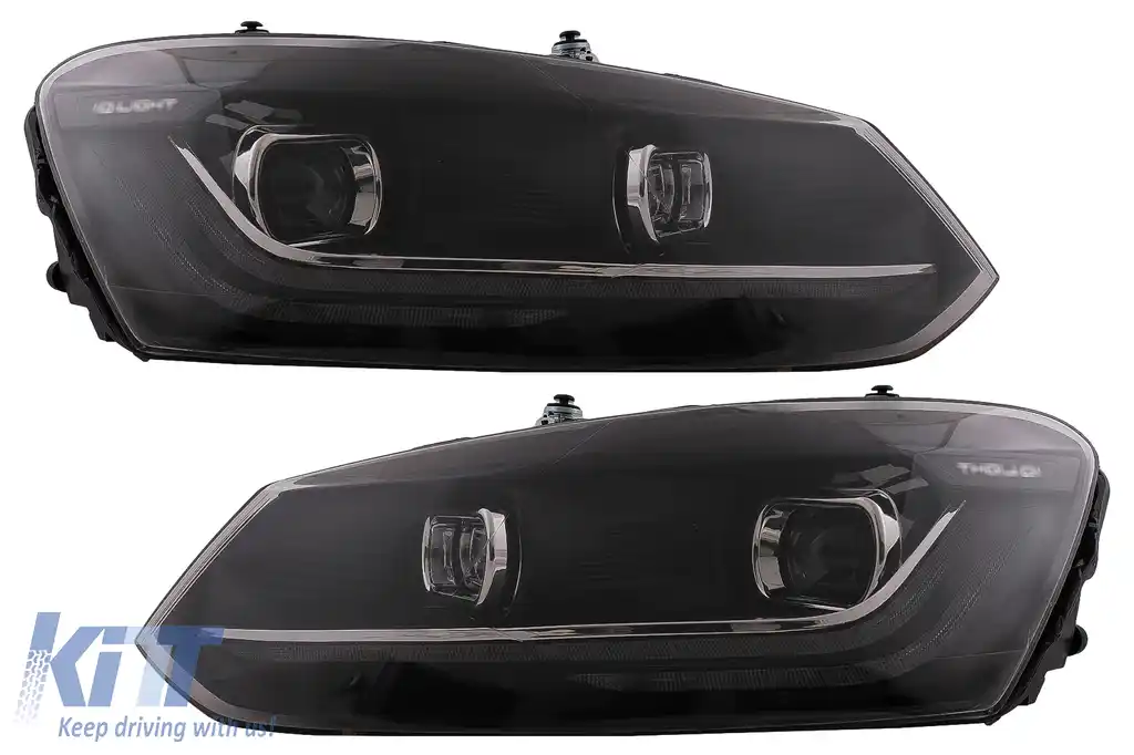 Faruri LED compatibil cu VW Polo 6R 6C (2010-2017) Semnalizare Dinamica-image-6032320