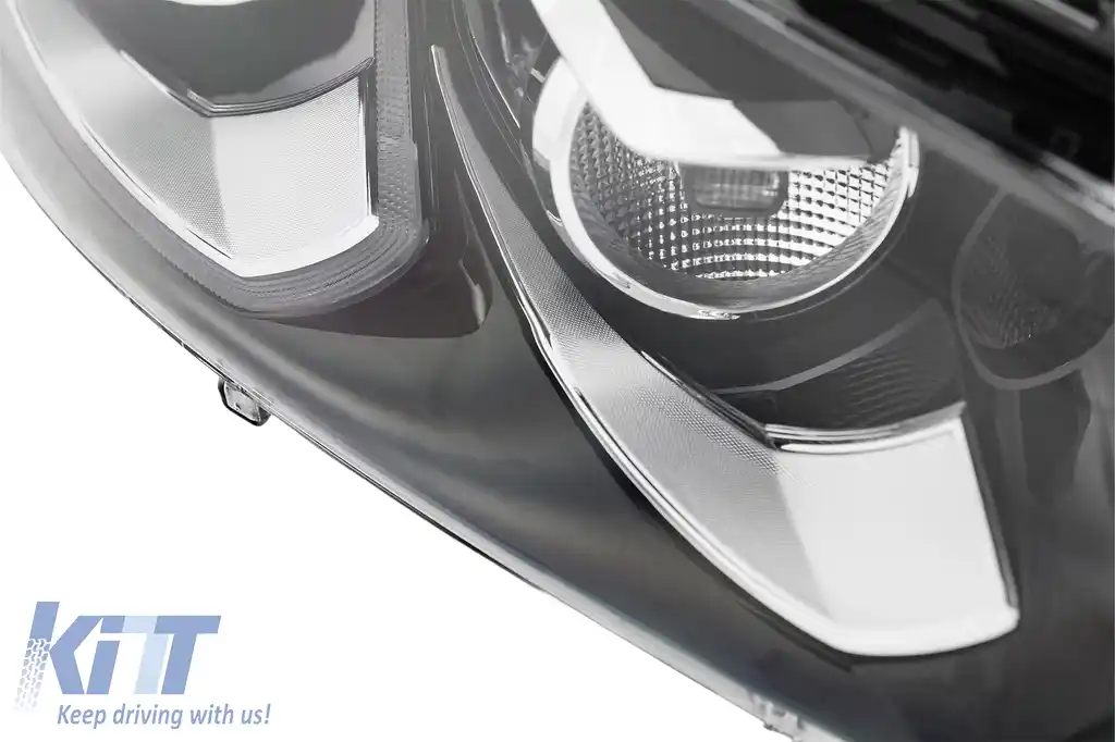Faruri LED compatibil cu VW Scirocco III 137 (2008-04.2014) Negru Semnal Dinamic-image-6211454