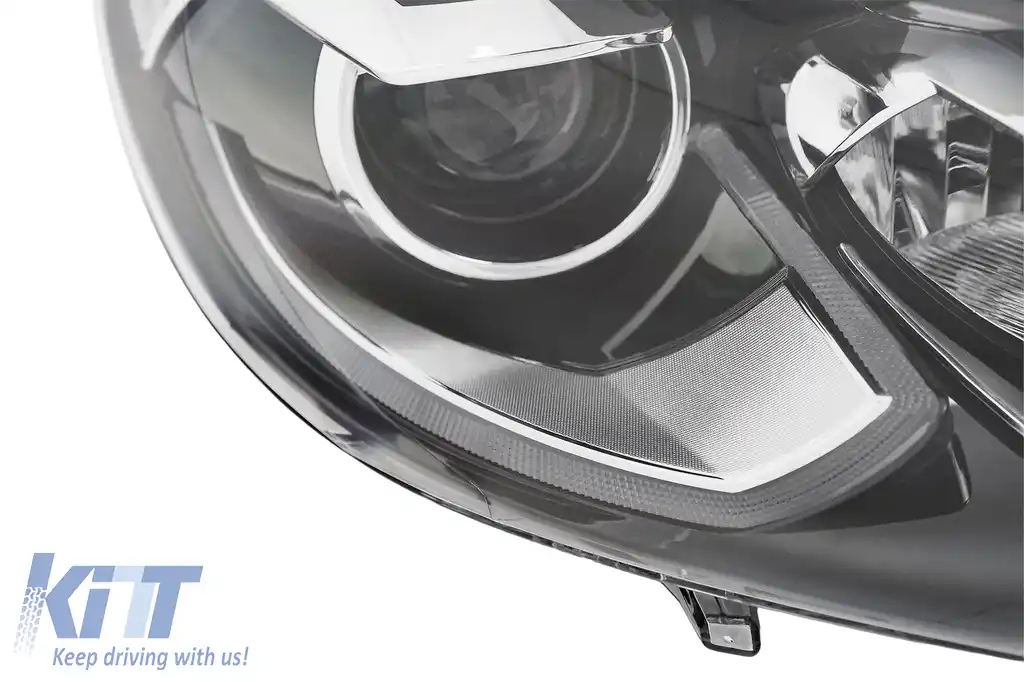 Faruri LED compatibil cu VW Scirocco III 137 (2008-04.2014) Negru Semnal Dinamic-image-6211457