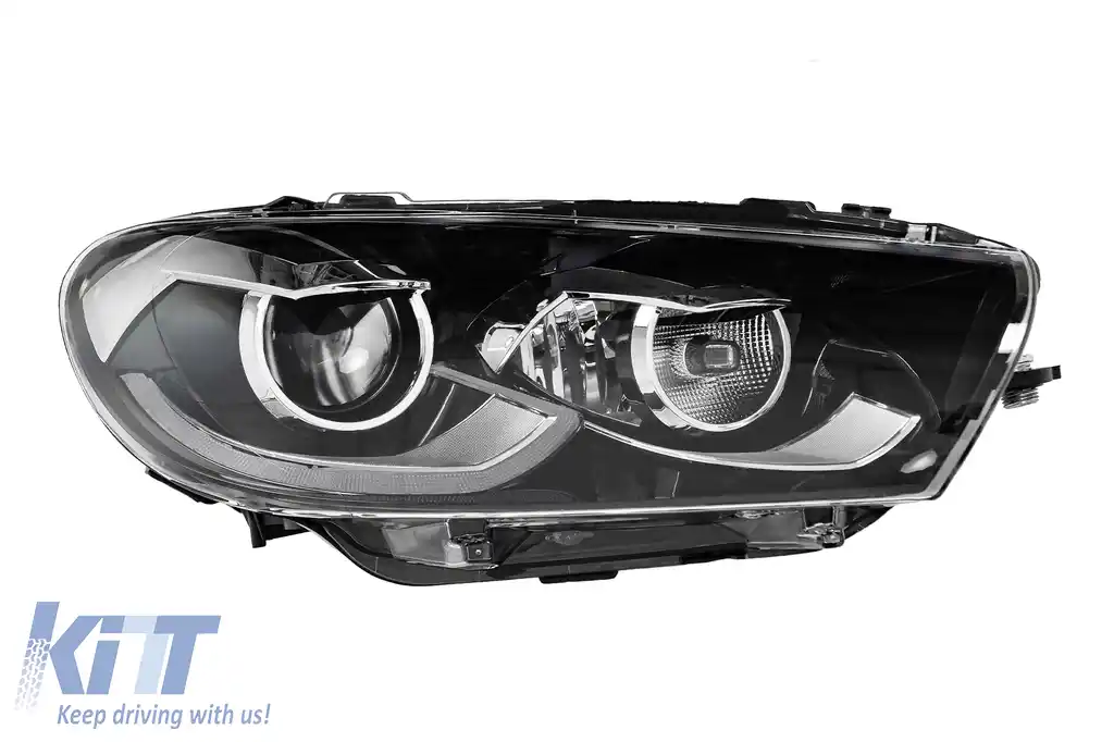 Faruri LED compatibil cu VW Scirocco III 137 (2008-04.2014) Negru Semnal Dinamic-image-6211460