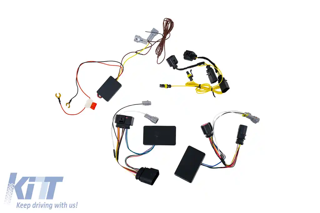 Faruri LED compatibil cu VW Scirocco III 137 (2008-04.2014) Negru Semnal Dinamic-image-6211463
