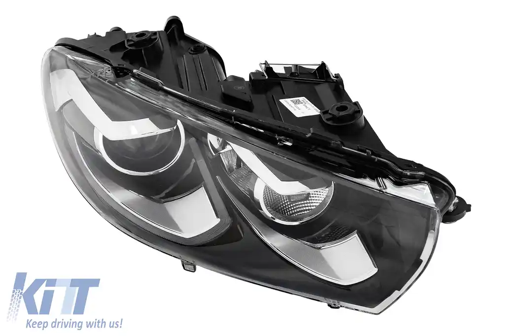 Faruri LED compatibil cu VW Scirocco III 137 (2008-04.2014) Negru Semnal Dinamic-image-6211472