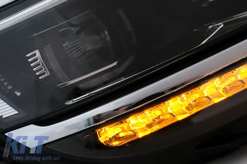 Faruri LED compatibil cu VW Tiguan II Mk2 (2016-2019) R-Line Matrix Design Semnal Dinamic-image-6040235