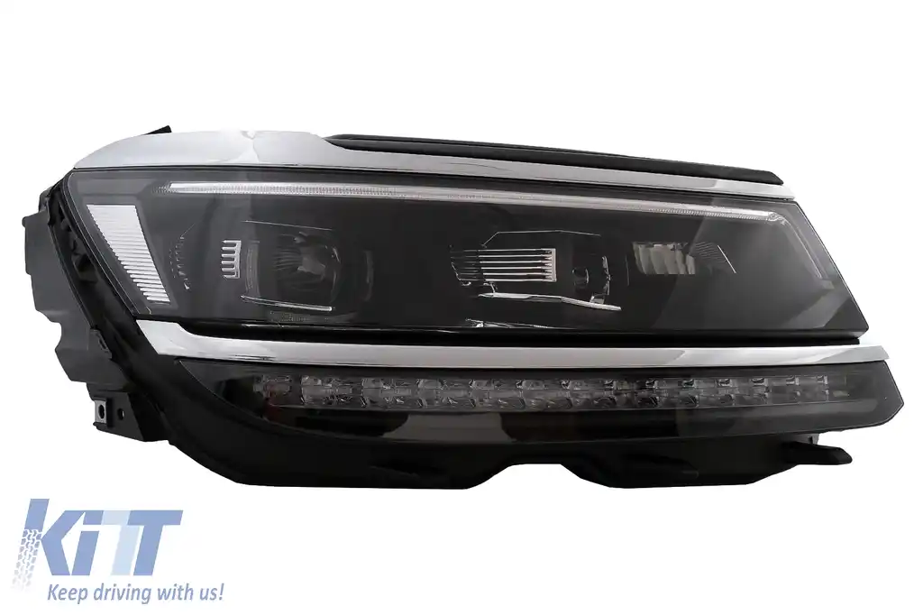 Faruri LED compatibil cu VW Tiguan II Mk2 (2016-2019) R-Line Matrix Design Semnal Dinamic-image-6040236