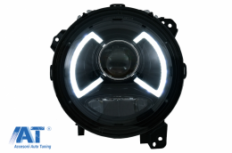 Faruri LED compatibile cu Jeep Wrangler IV JL/JLU (2018-up)-image-6068745