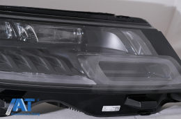 Faruri LED compatibile cu Range Rover Sport L494 (2013-2017) cu Semnal Dinamic Conversie la 2018-up Matrix Look-image-6067071
