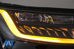Faruri LED compatibile cu Range Rover Sport L494 (2013-2017) cu Semnal Dinamic Conversie la 2018-up Matrix Look-image-6067079