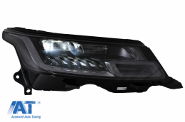 Faruri LED compatibile cu Range Rover Sport L494 (2013-2017) cu Semnal Dinamic Conversie la 2018-up Matrix Look-image-6067080