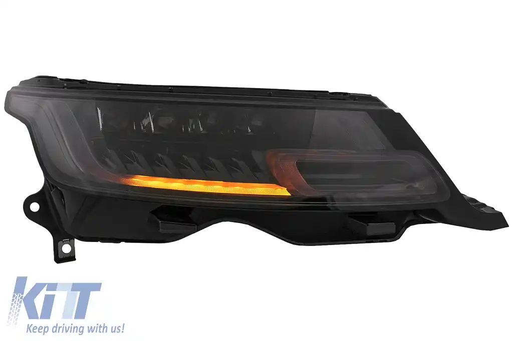 Faruri LED compatibile cu Rover Range Sport L494 (2013-2017) cu Semnal Dinamic Conversie la 2018-up Matrix Look-image-6087353