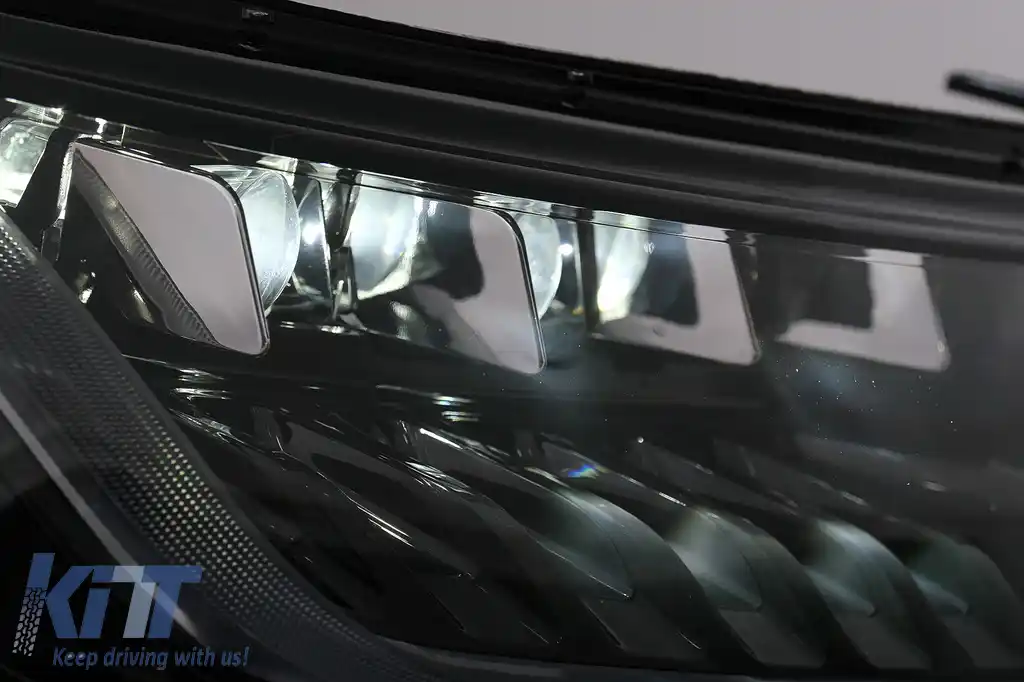 Faruri LED compatibile cu Rover Range Sport L494 (2013-2017) cu Semnal Dinamic Conversie la 2018-up Matrix Look-image-6087359