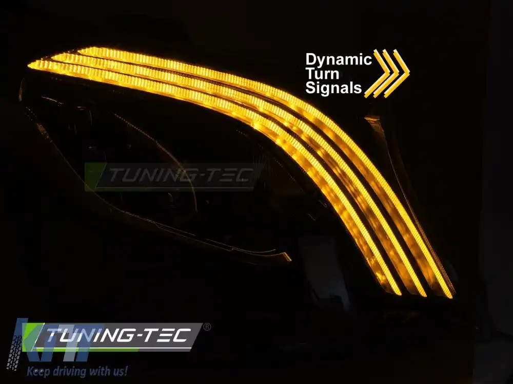 FARURI LED COMPLETE NEGRE potrivite pentru MERCEDES W222 13-17-image-6270864