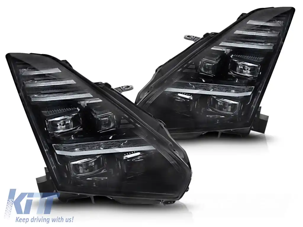 FARURI LED COMPLETE SEQ DRL potrivite pentru NISSAN GT-R 08-23